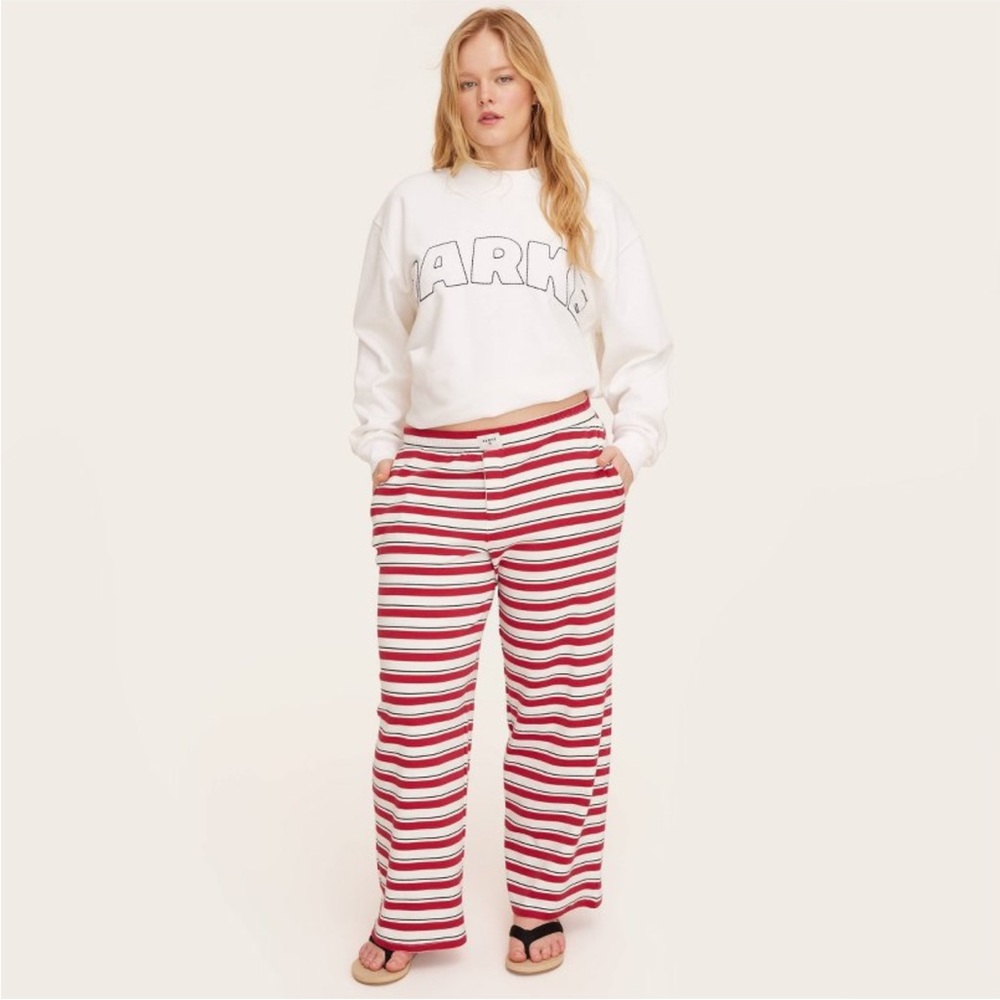 Parke x Target | Striped Wide-Leg Lounge Pants